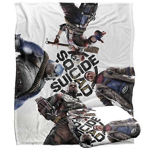 Suicide Squad Kill The Justice League Group Shot Blanket