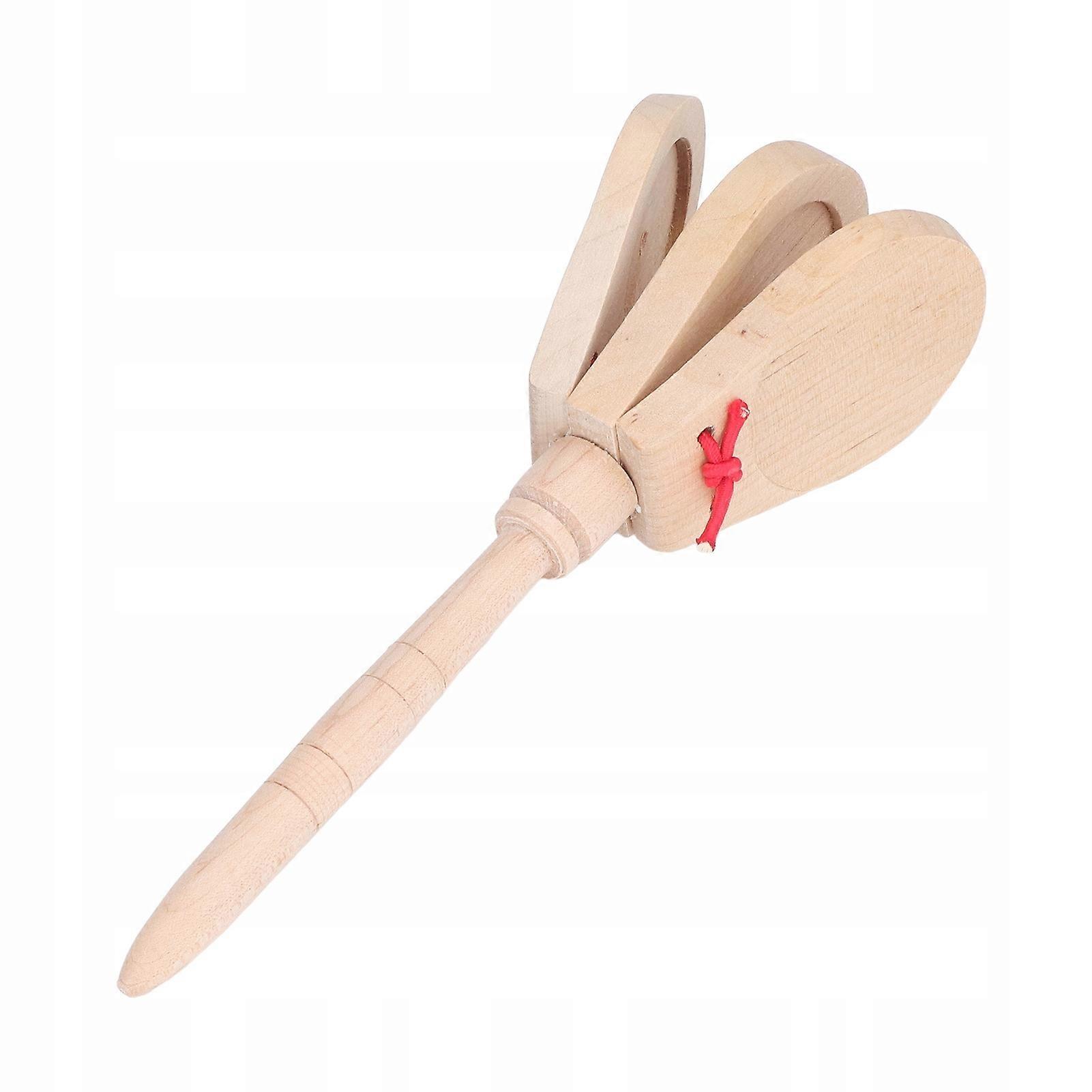 Castanets Light Wood Material Soft