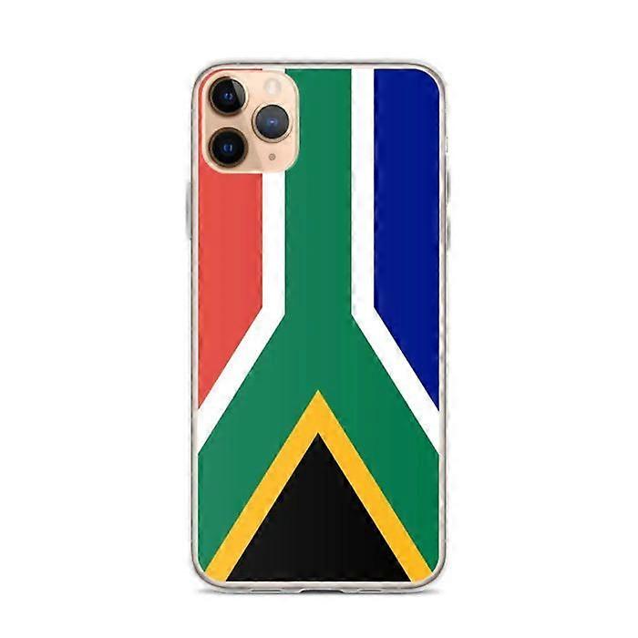iPhone Case - South Africa Flag - iPhone 11 Pro Max - Flexible - Multicolor - Vertical