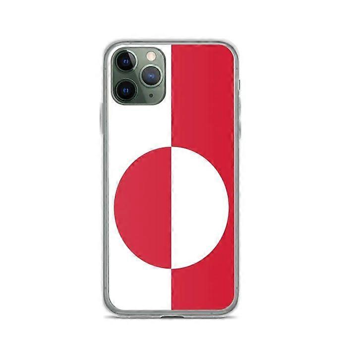 iPhone Case - Greenland - Flag - Soft - Multicolor - Compatible with iPhone 11 Pro