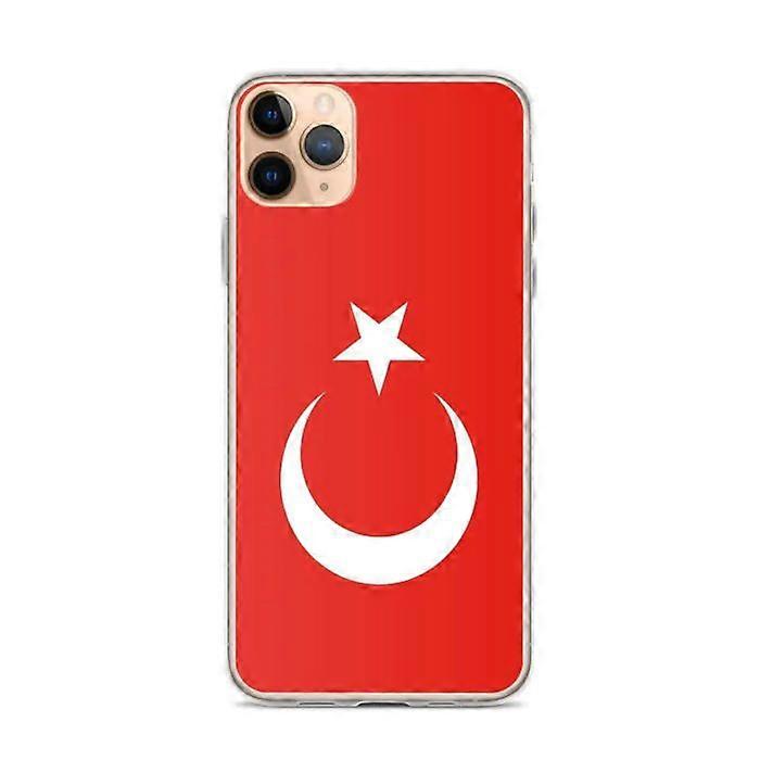 iPhone Case - Multicolor - Turkey Flag - Soft - Compatible with iPhone 11 Pro Max - Vertical