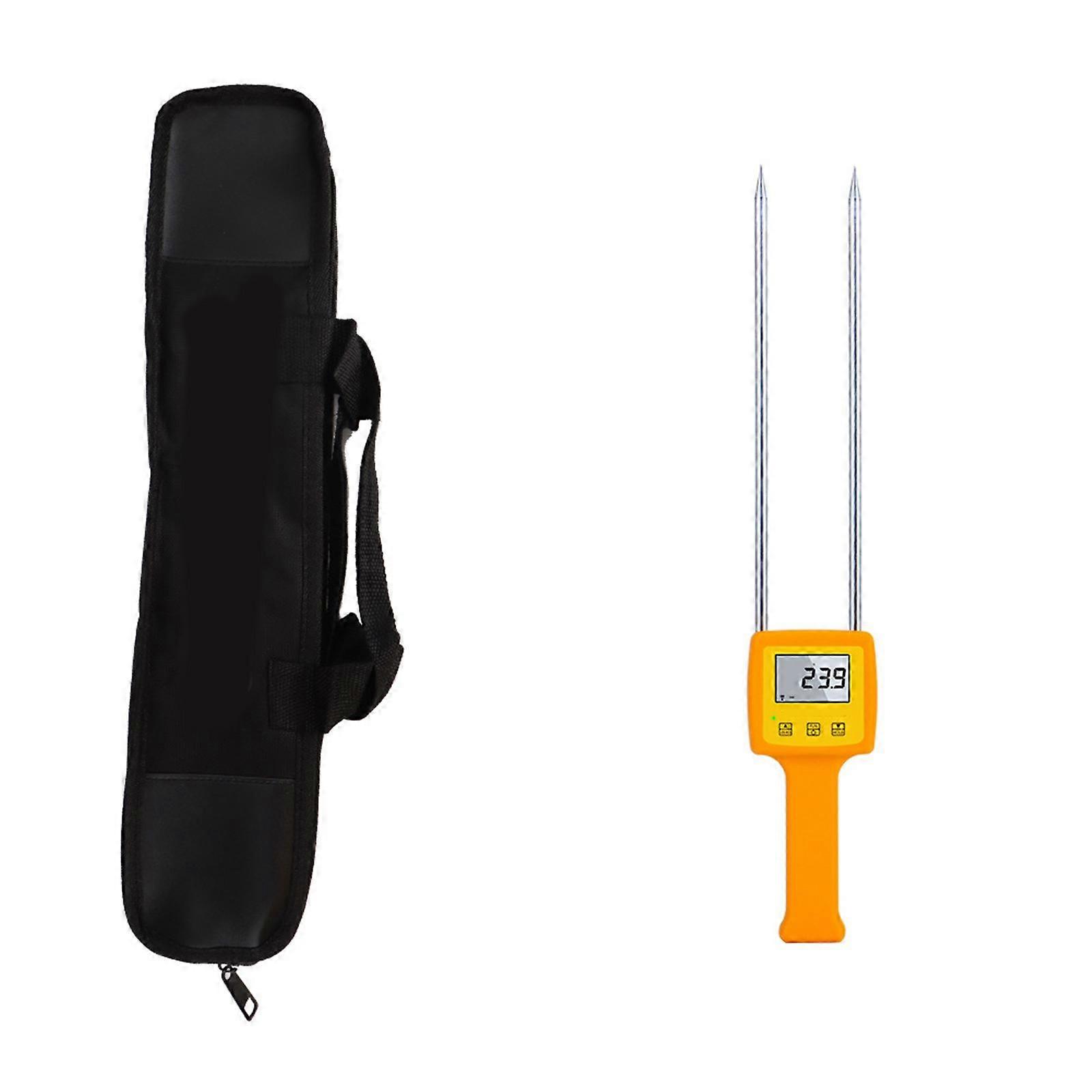 Digital Grains Meter for Wheat Corn Double Probes Large Display Grains Humidity Meter Variety Grains Moisture Tester
