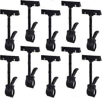 10pcs Sign Exhibition Clip, Adjustable Price Tag Holder, Plastic Sign Clip, Label Display Clip, Plastic Sign Clip For Supermarket or Store