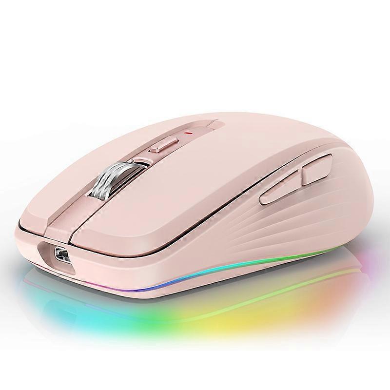 FMOUSE M303 Wireless Bluetooth-compatible Mouse Dual Mode (Bluetooth-compatible 5.1 USB) 2.4GHz Blue
