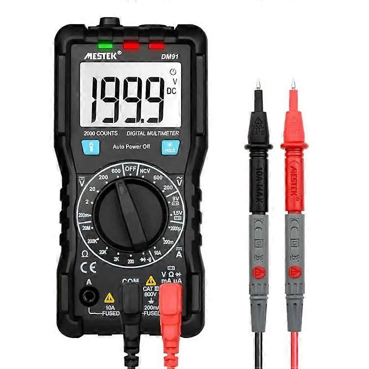MESTEK DM91 1999 Count High Precision Digital Multimeter AC / DC Voltmeter