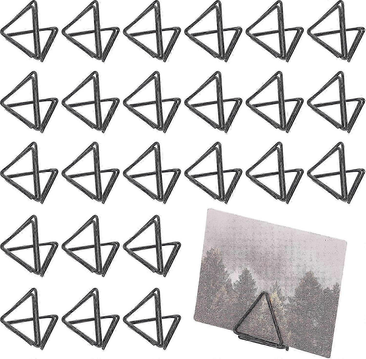 36pcs mini table card holders cute table card holders triangle shape wedding table number holders bl p