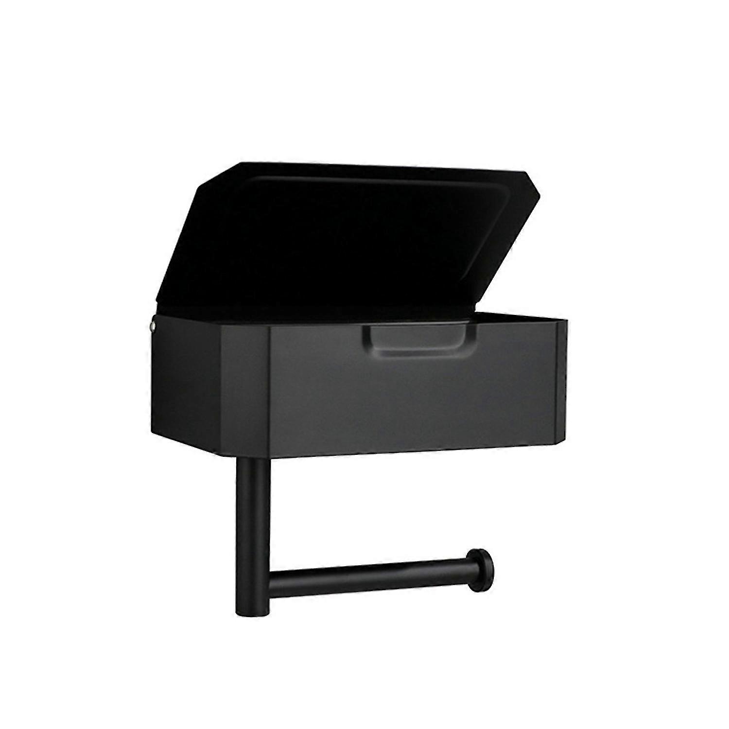 1 Set Anti-Drop Rustproof Tissue Box Holder Lightweight Waterproof Bathroom Paper Stand