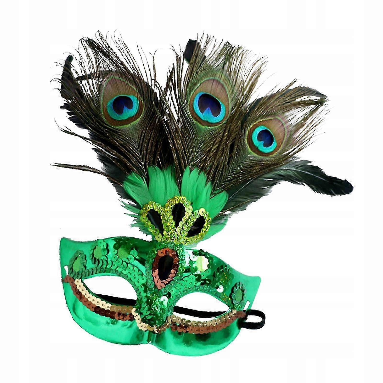 Face Mask Latex Animals Green