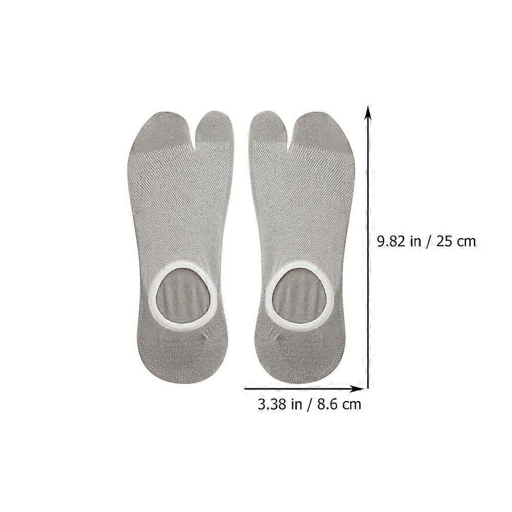 5 Pairs Japanese Style Flops Socks Invisible Socks for Male (Random Color)