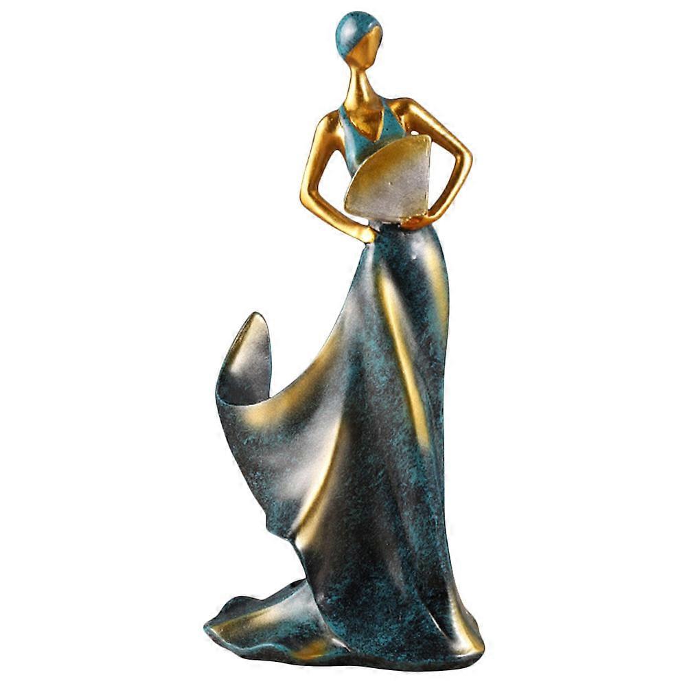 Elegant Lady Shaped Resin Wine Rack for Home Decor, Kitchen, and Dining – Stylish Red Wine Display Stand for Parties and Organization