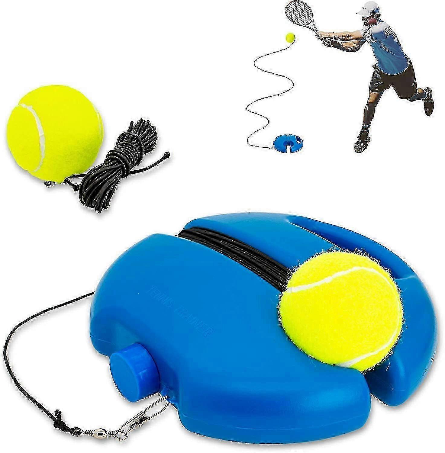 2025 Portable Tennis Rebounder Kit for Solo Training - Includes 1 String