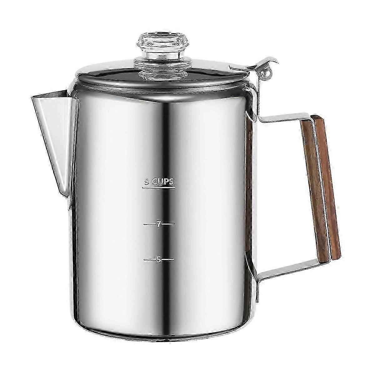 Καφετιέρα Percolators Εστίες για κάμπινγκ, Percolator καφετιέρα ανοξείδωτο χάλυβα καφετιέρα Camping