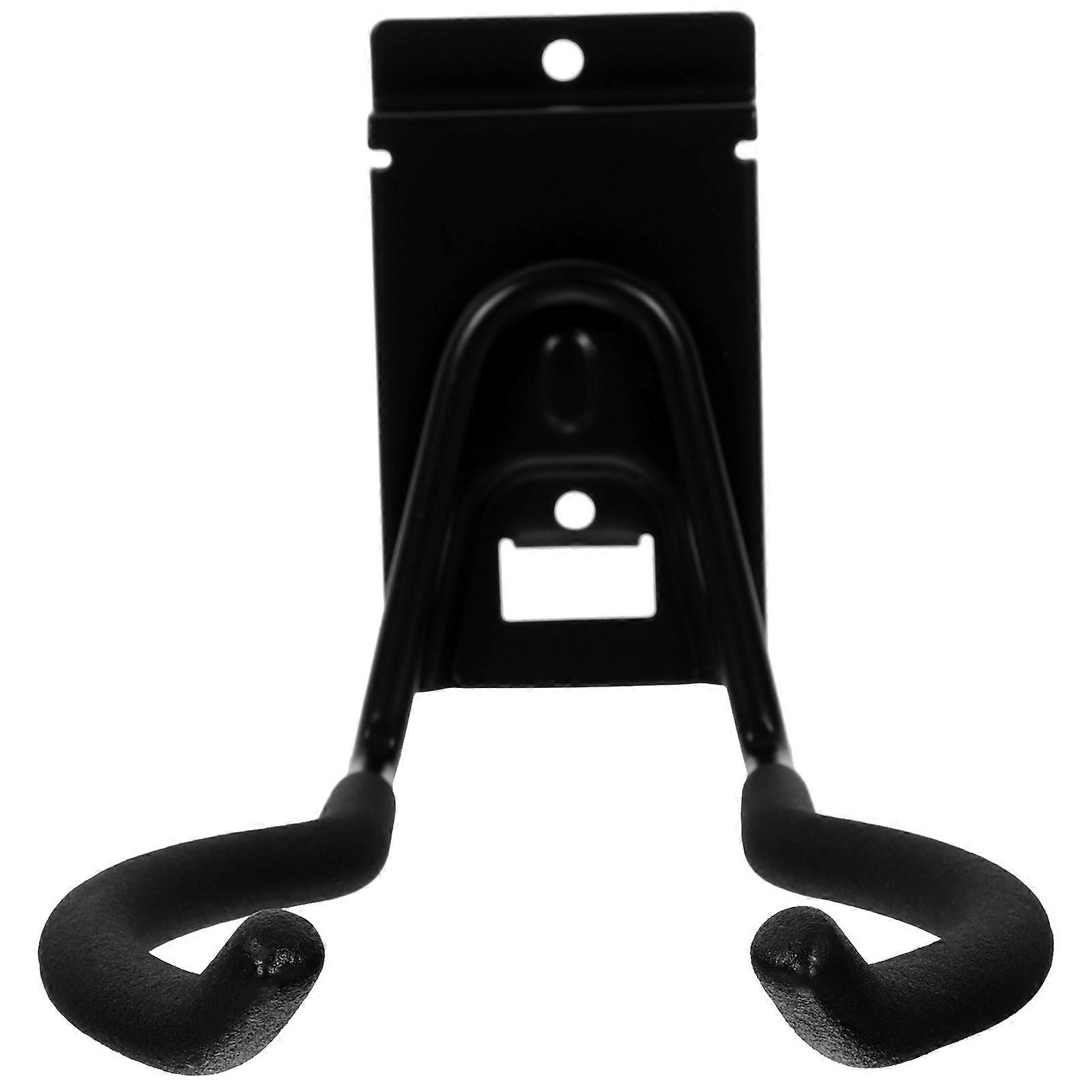 Wall Mount Storage Hooks Tool Organizer For Garage Tool Storage Room Maximizing Storage Space Black 20.60X13.00X12.00CM 1Set