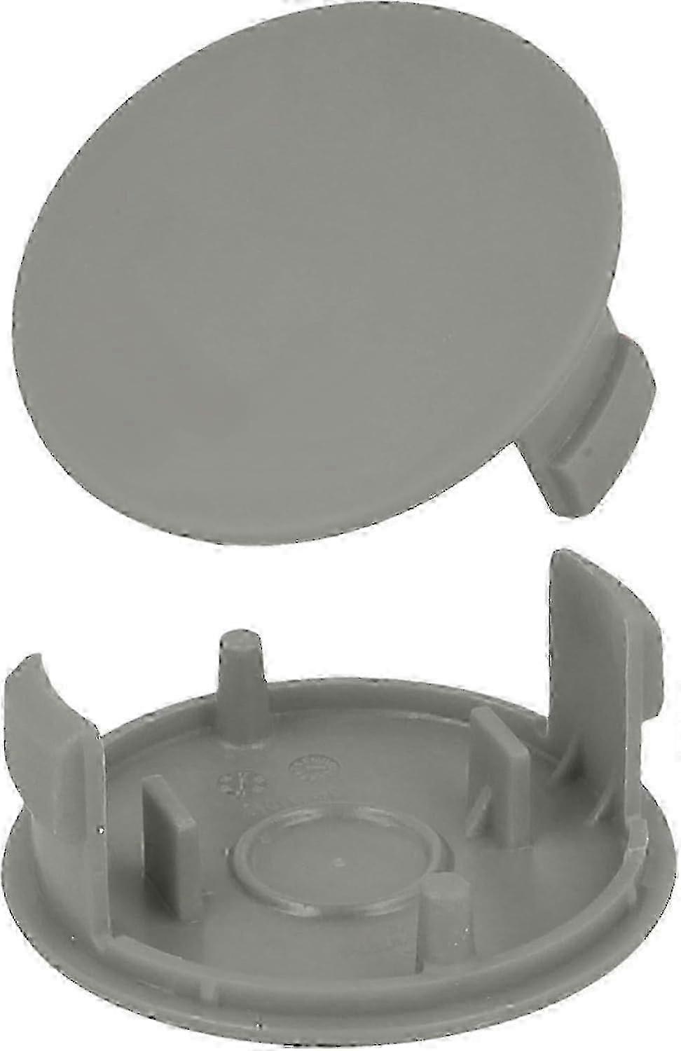2-Pack Spool Caps for Grass Trimmer, Garden Strimmer Accessory Replacement Set