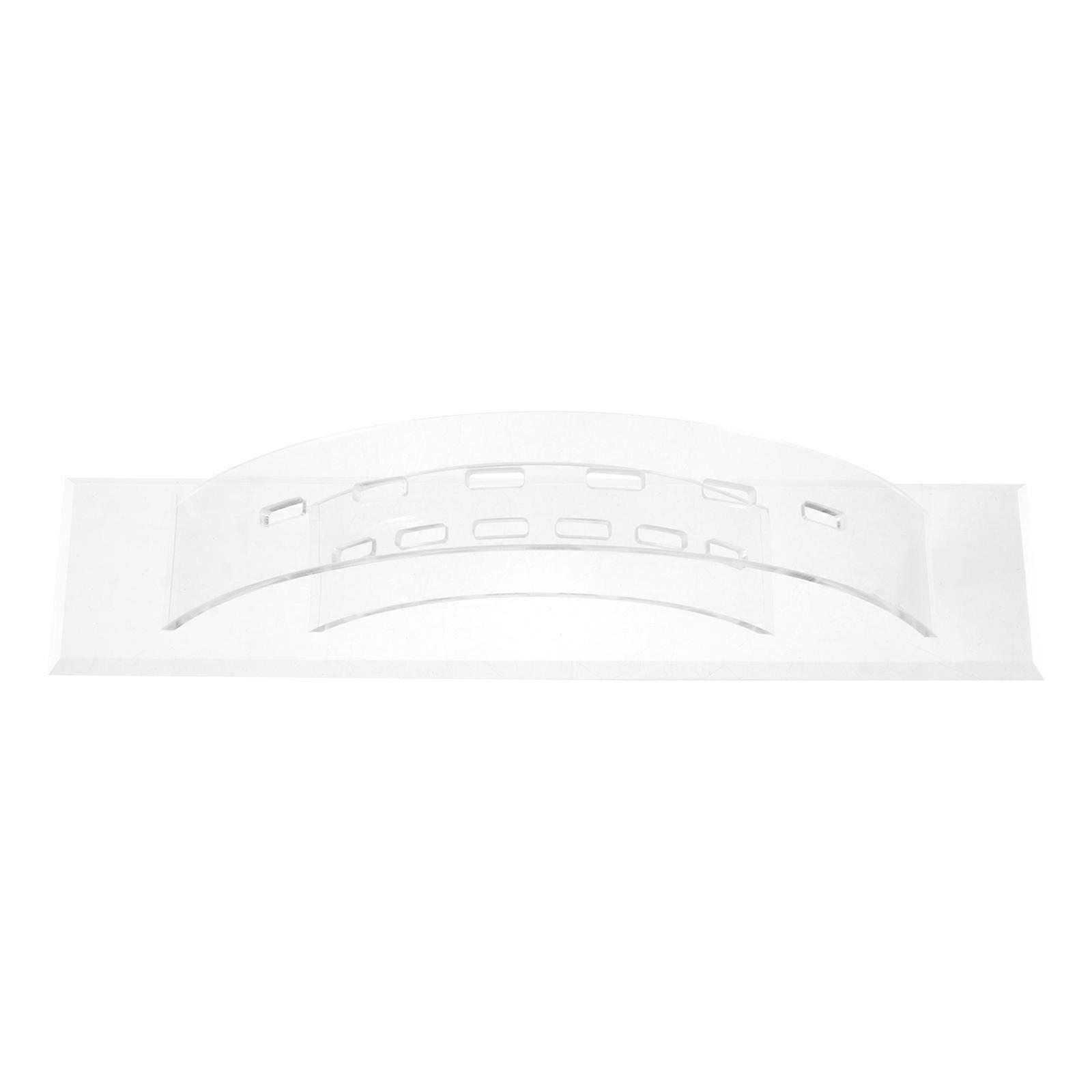 Lash Tweezer Case Beauty Salon Eyelash Tweezers Storage Display Rack Transparent 23X6X5CM Storage 1Pack