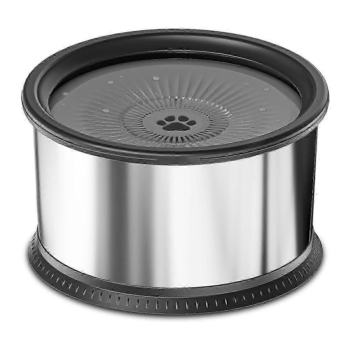 6.5L 犬用ウォーターボウル 1.6ガロン 超大容量 こぼれない犬用ウォーターボウル