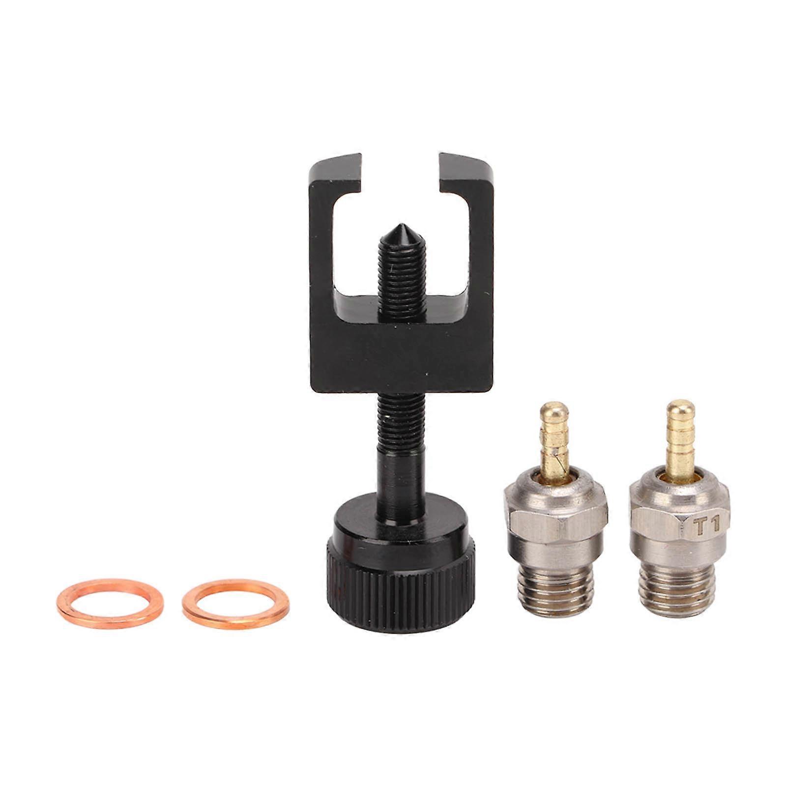 T1 Glow Plug Kit with Aluminum Alloy Puller for Traxxas 1/8 & 1/10 RC Engines (Level 12-21)