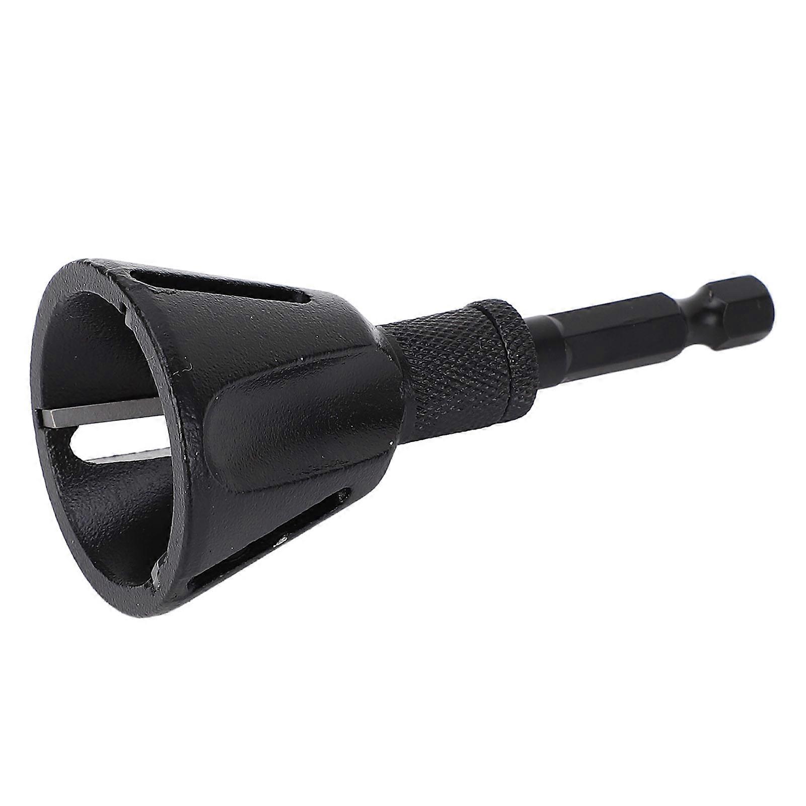 去毛刺外部倒角工具 3 刃 5-25mm 1/5-1in 毛刺去除工具，带 1/4 英寸六角柄