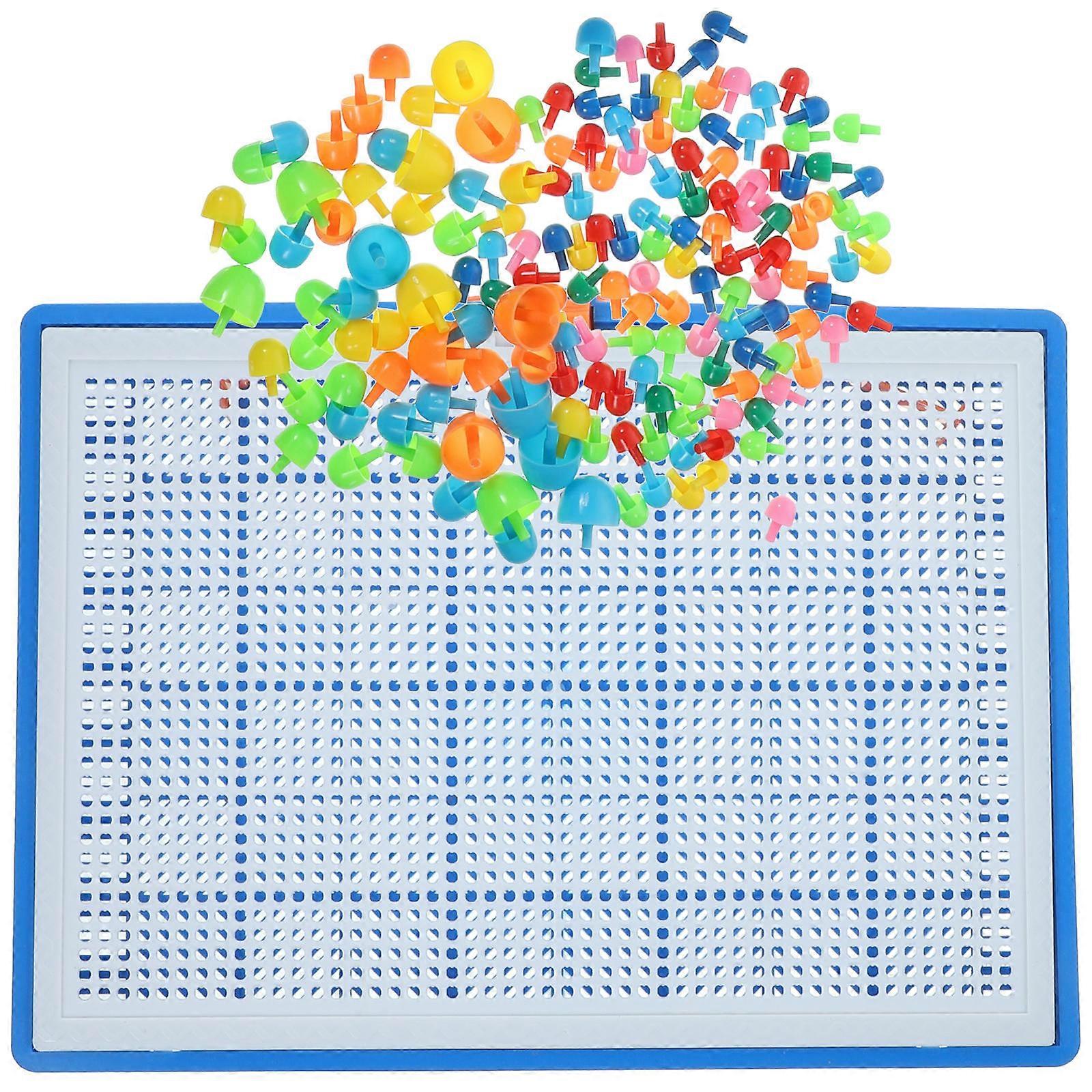 Parrot Foraging Nail Board Chew Resistant Training Prop for Parakeet, Cockatiel, Conure, Budgie, Macaw – Stimulating Play & Boredom Relief for Medium