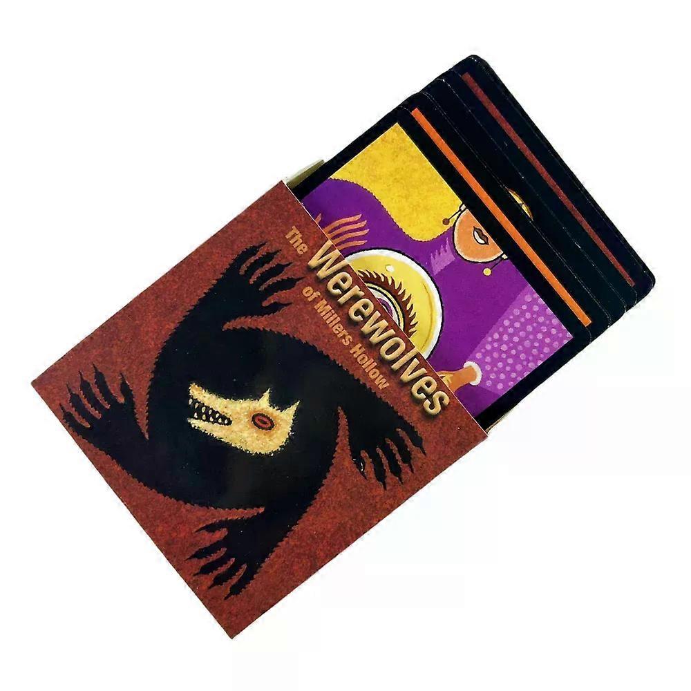 con The Werewolf Cards A 24 Table Game With Paper Guidebook Puzzle Leisure Family Friend Party Getting Started Simple Board Deck