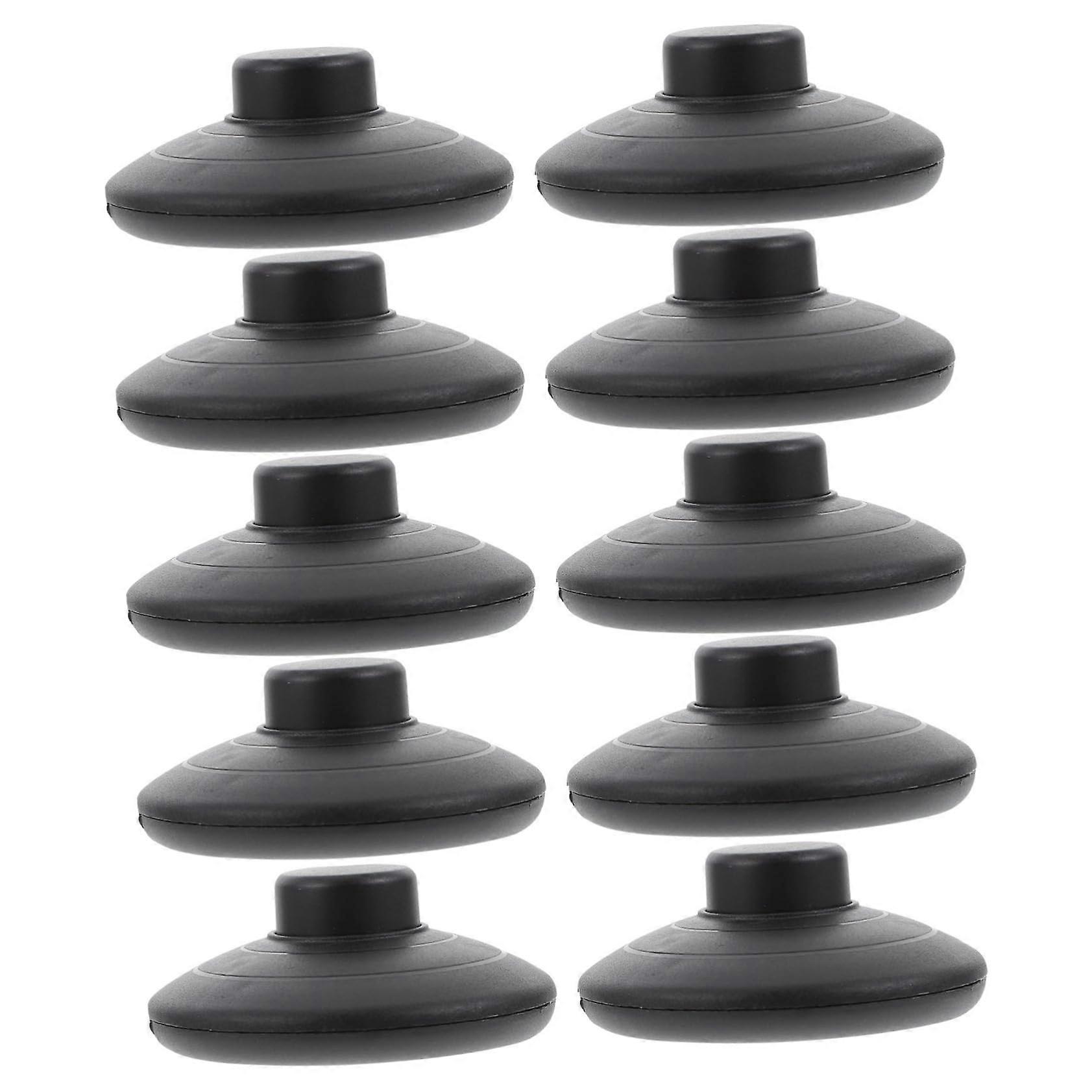 10St Pedal Switch with LED Ring Light for Floor Lamps, Compatible Replacement Foot Switch, Black Color, Suitable for Desk and Floor Lighting