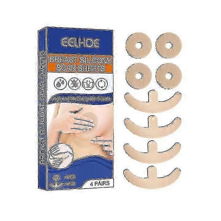 Silicone Scar Patch Breast Silicone Scar Patch 8-pack Post Breast Reduction