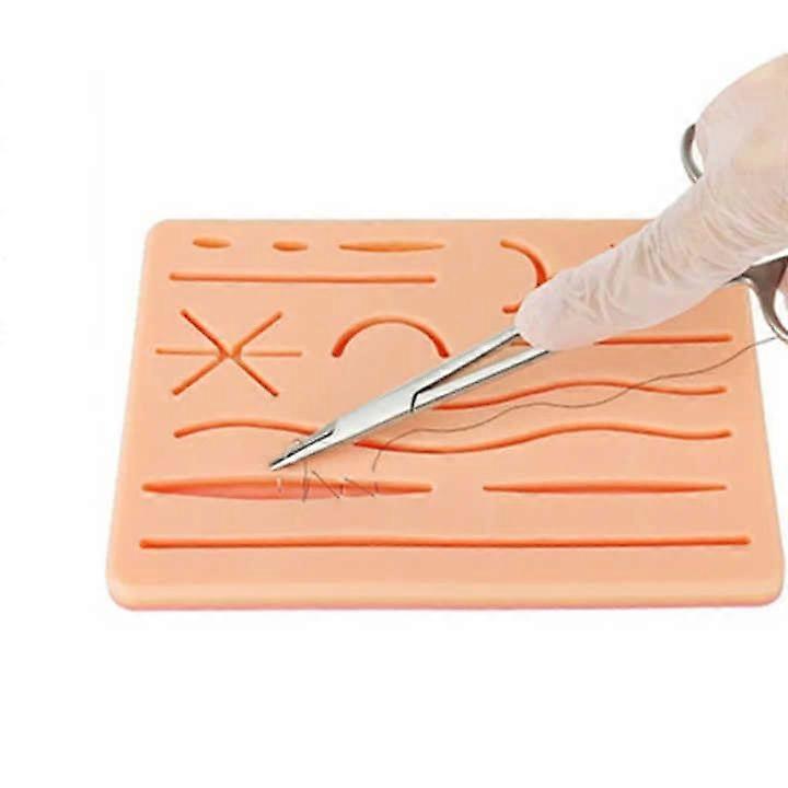 Suture Practice Pad, 3Layer TearResistant Mesh for Medical Students and Beginners