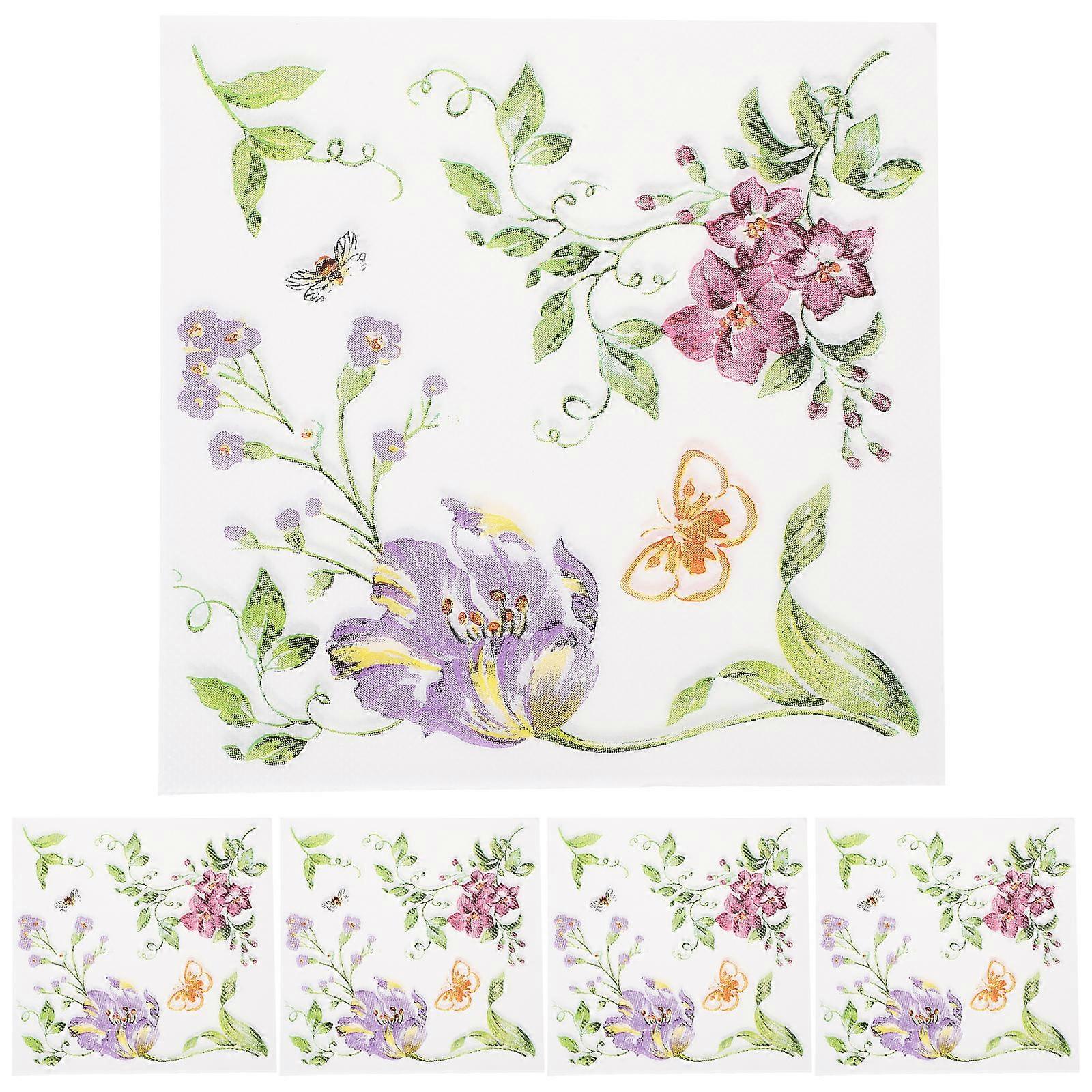 Multi Paper Napkins Decorative Tissue Papers for Party Use 40Pcs