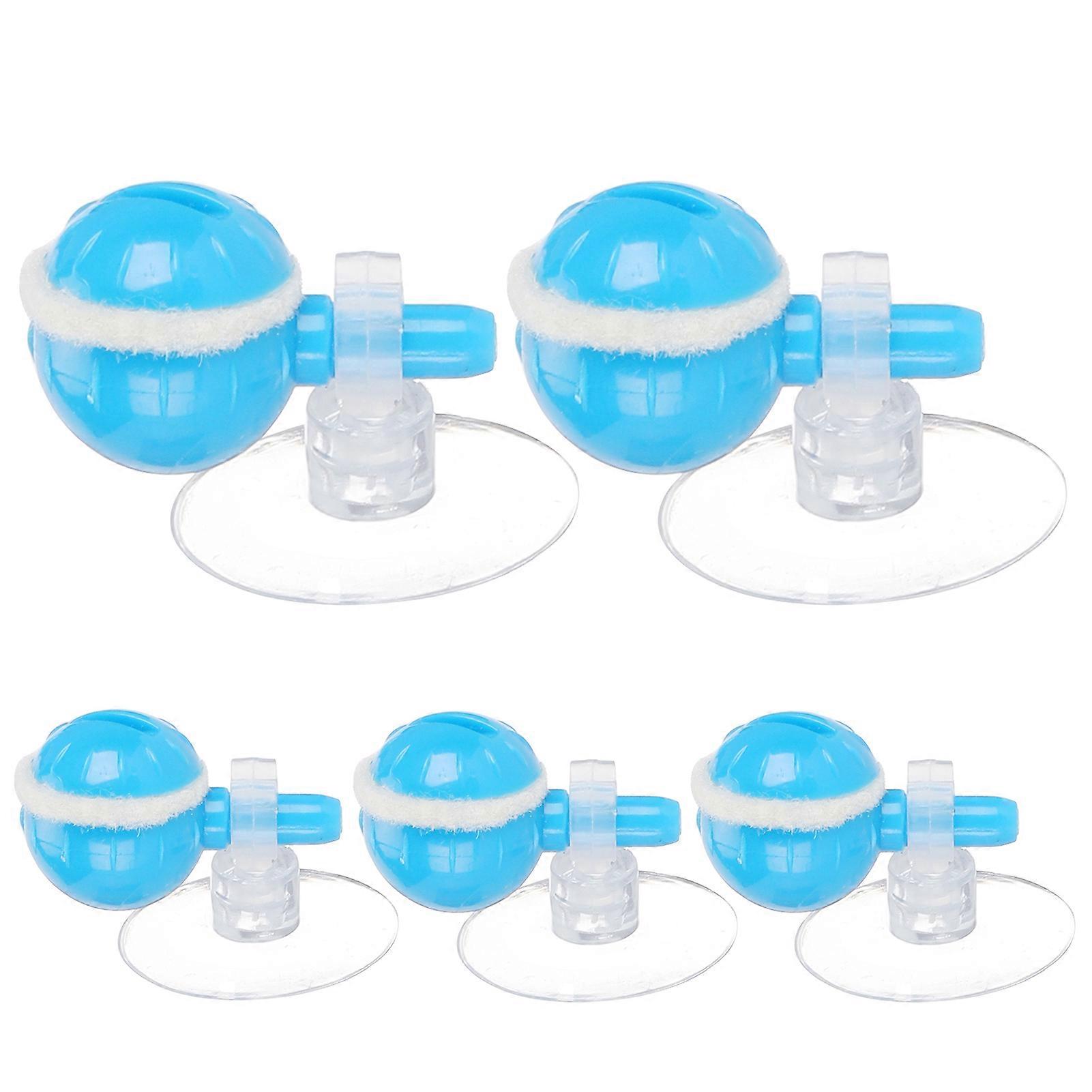 5Pcs Mini Aquarium Fish Tanks Bubble Stones Oxygenation Oxygen Pump Generator Accessory