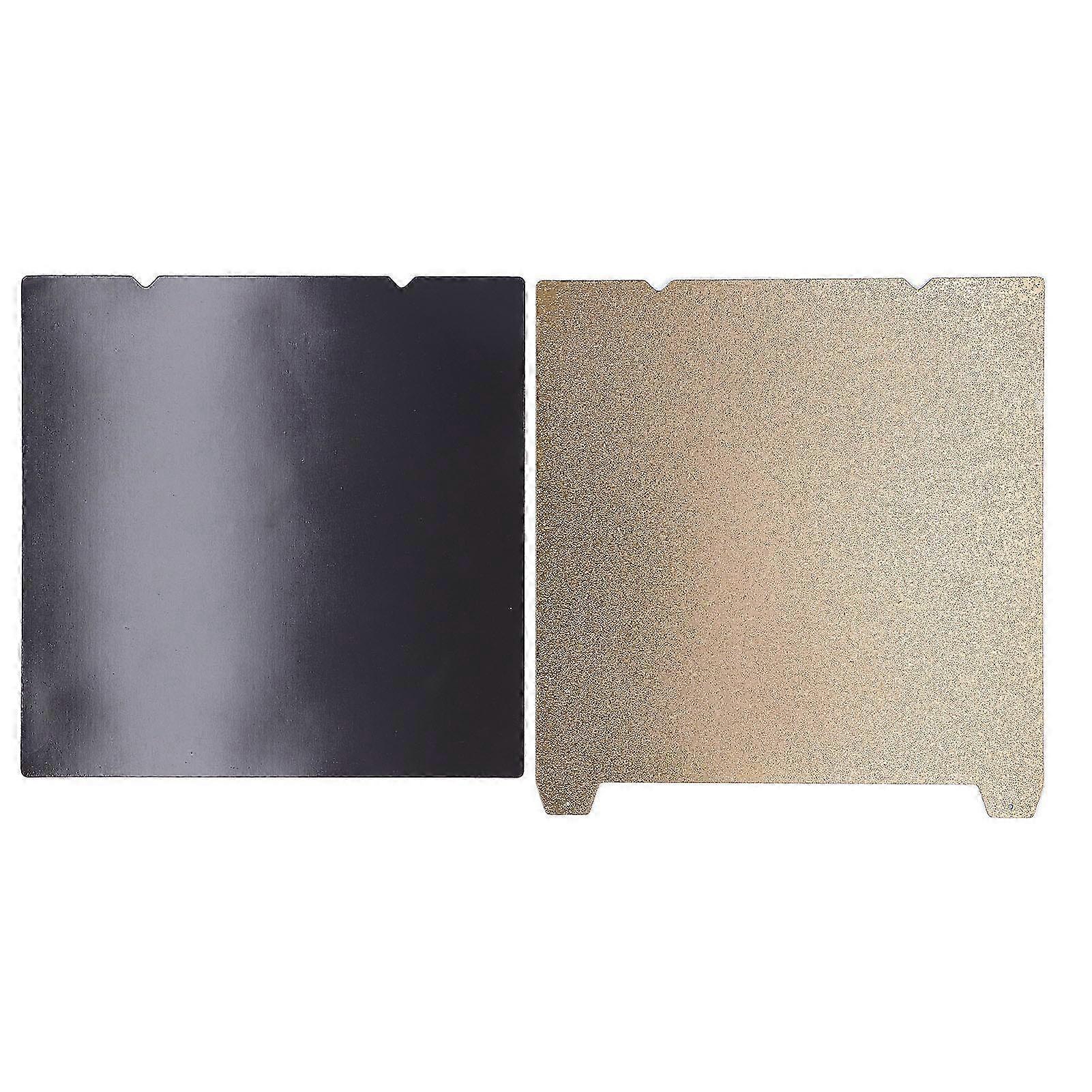3D Printer Build Plate Double Sided Texture PEI Sheet Strong Adhesion 235x235mm Magnetic Flexible Plate for Compatible Printers