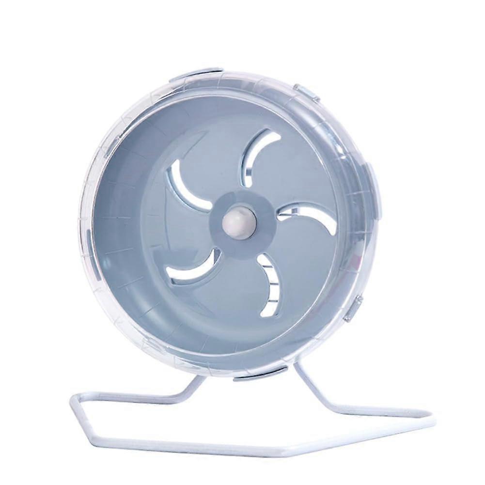 Hamster Training Wheel 18 cm Diameter, Quiet Wheel For Hamsters, Gerbils & Small Pets, Stable Base With Stand