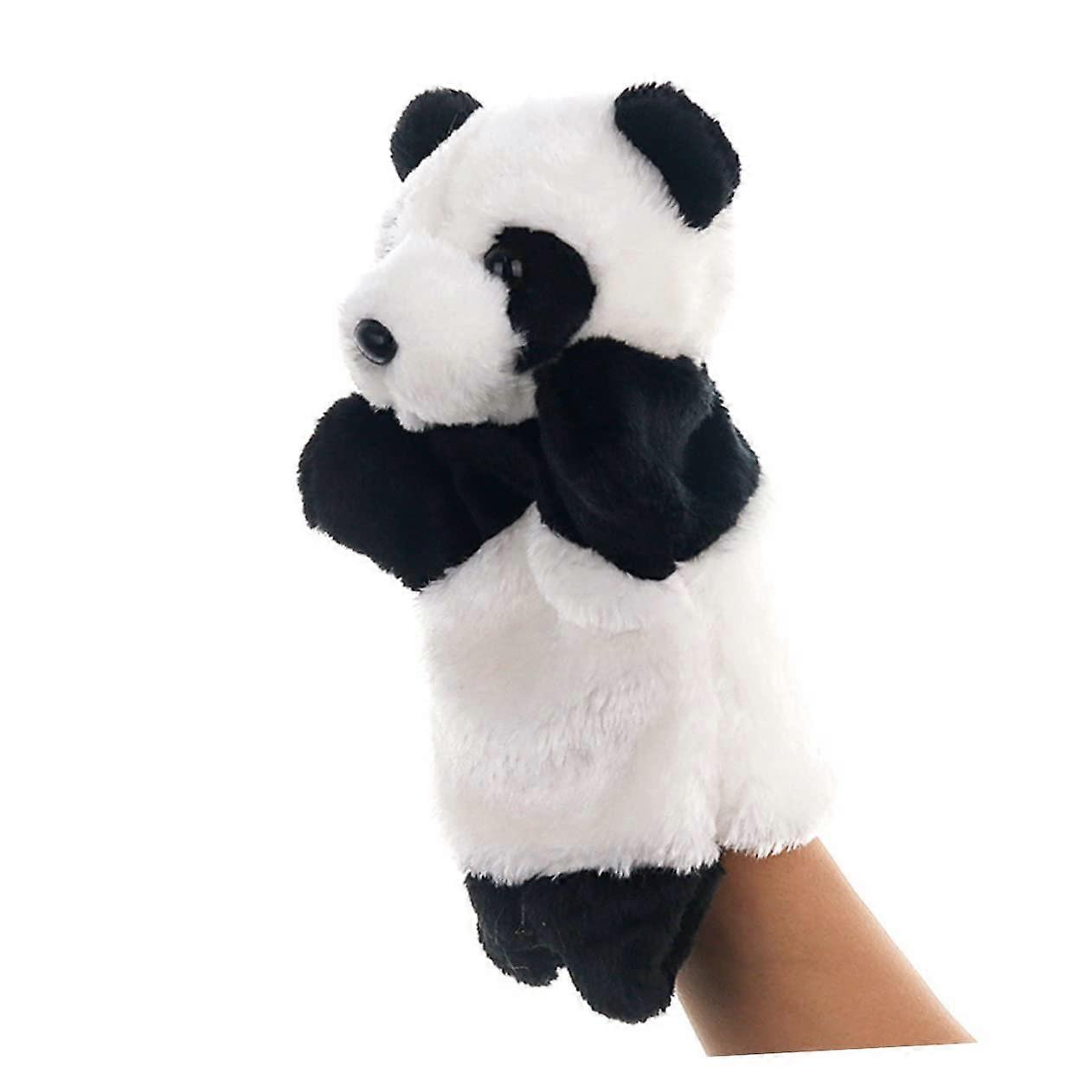 1 piece Panda Hand Puppet Toy Story Marionette Panda Puppet Hand Puppet for Role Play Hand Puppet