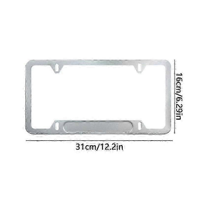 Universal Automotive Front License Plate Holder Brackets for Car Bumper License Plate Frame Bracket