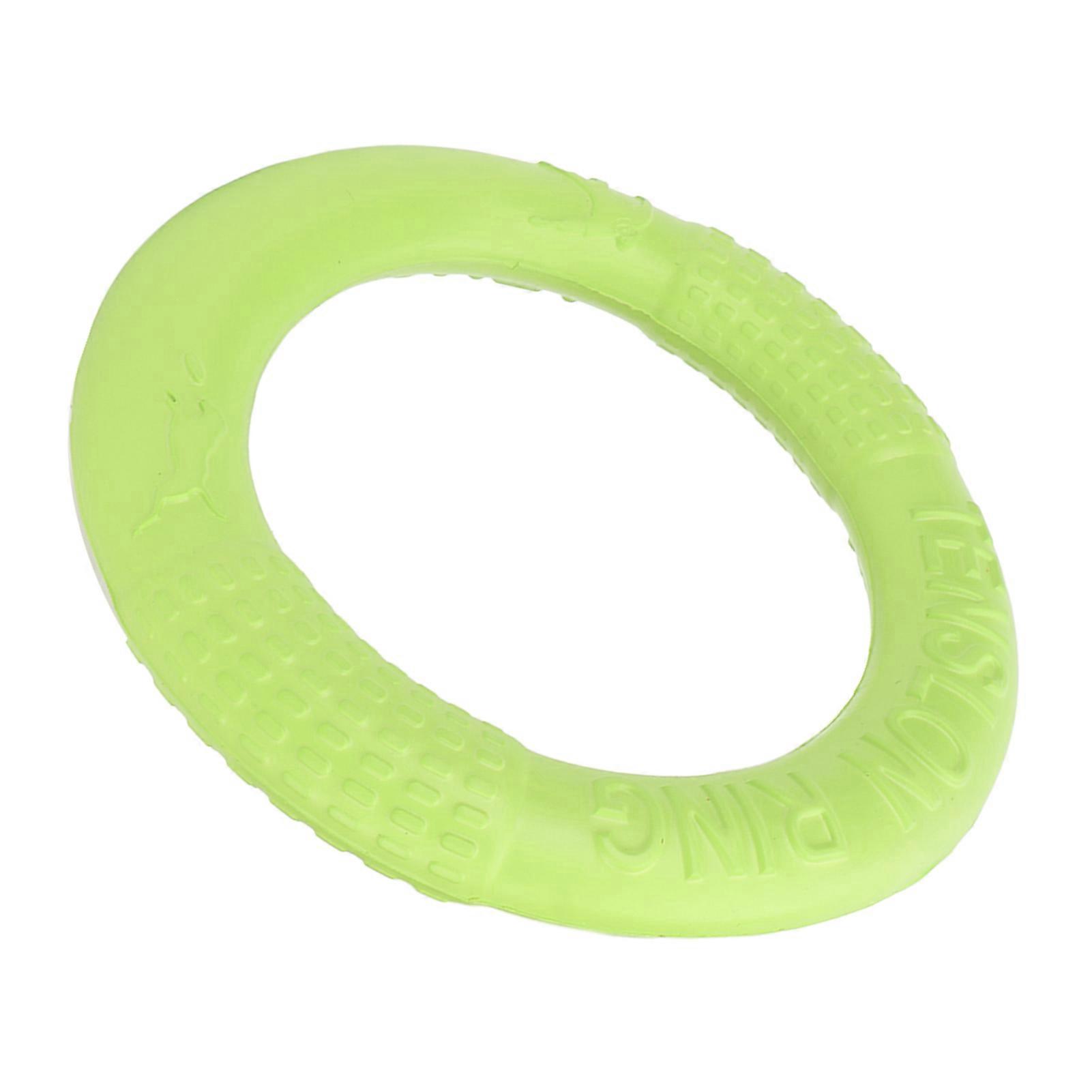 Pet Pull Ring Elastic EVA Small Exercise Jumping Training Running Dog Training Ring for Puppy Green