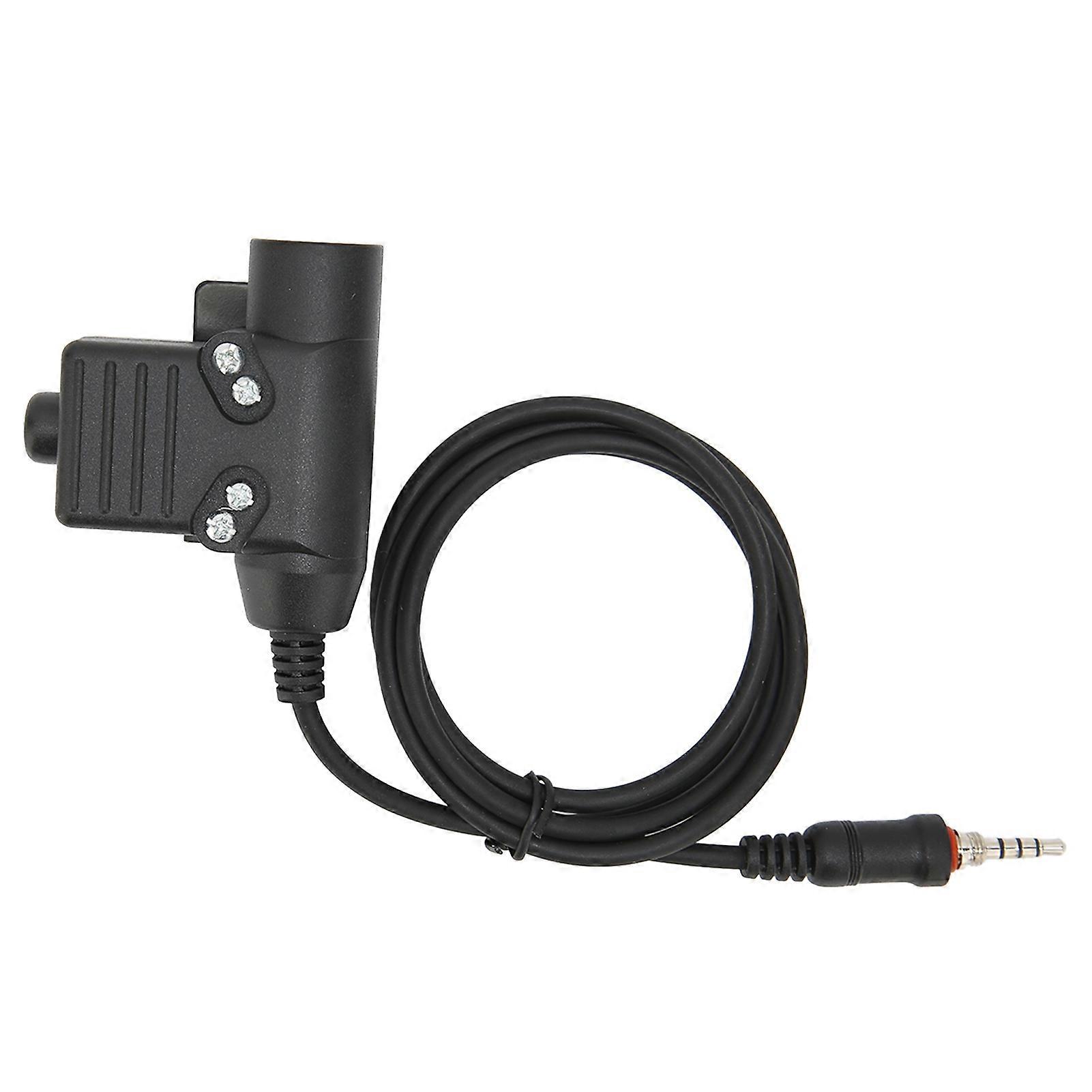 U94 PTT Adapter for Yaesu Portable Durable Radio Adapter Connecter for Vertex VX‑6R VX‑7R