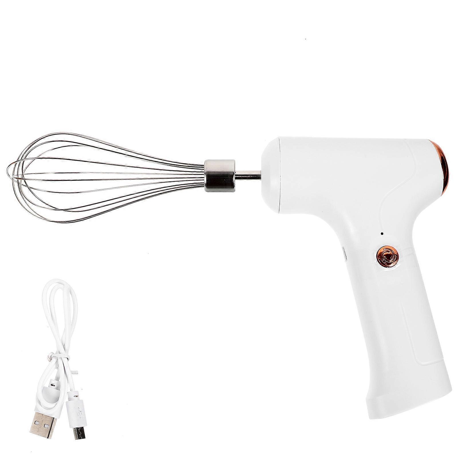 Lightweight Handheld Electric Egg Beater Mixer for Baking, Whipping Eggs and Dough – Compact Portable Kitchen Appliance for Home Use