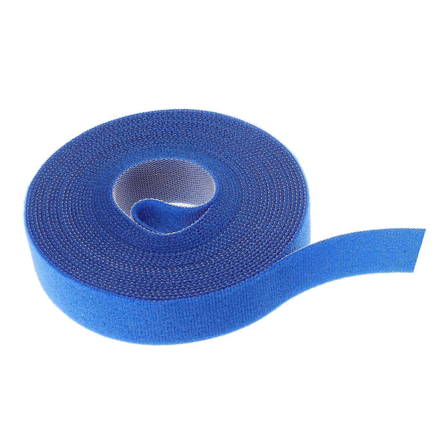 1 Roll Hook and Loop Cable Ties for Cable Management Reusable Cord Organizer Solution for Home Office Polyester Material SelfAdhesive Adjustable
