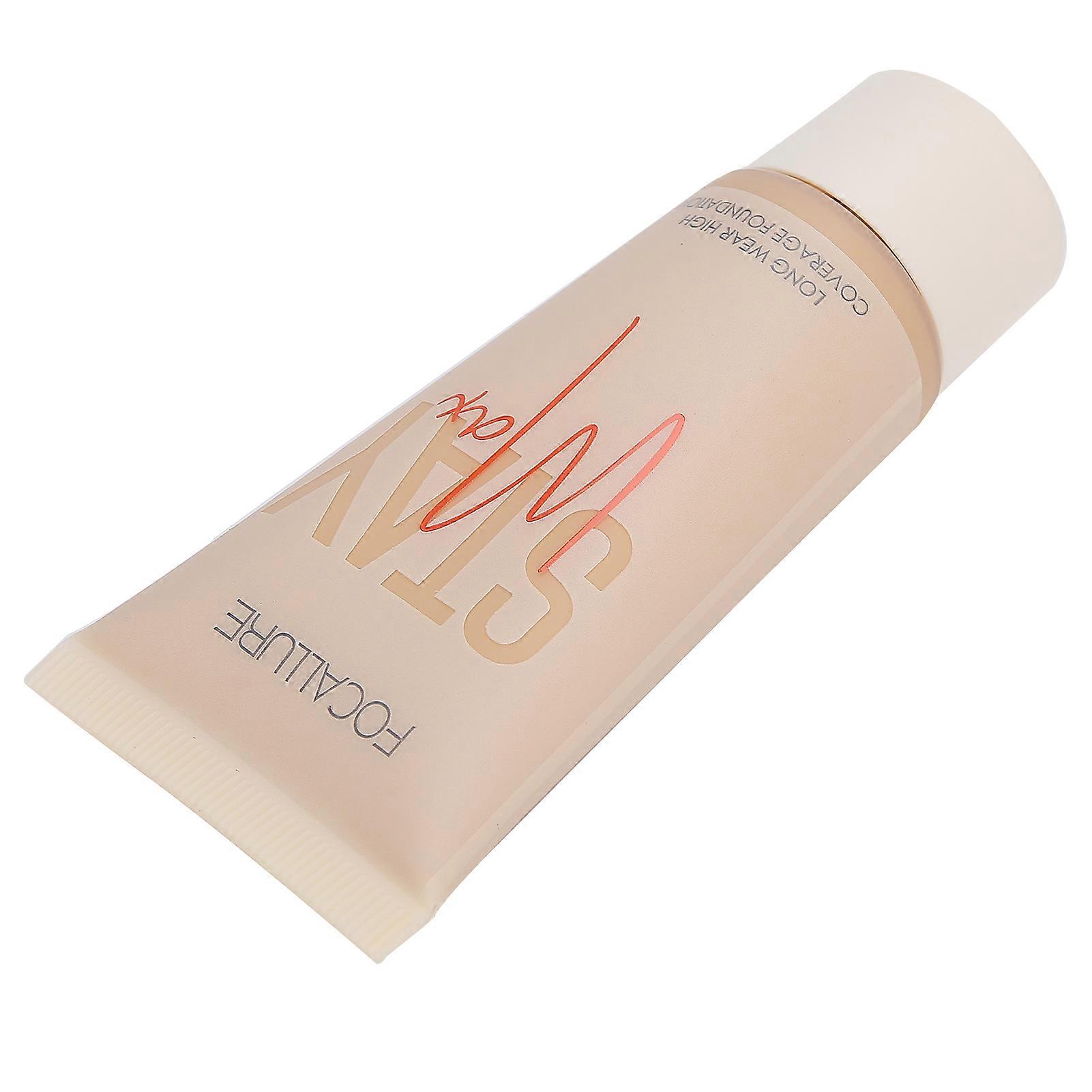 FOCALLURE Liquid Foundation Matte Waterproof Concealer Full Cover Lasting Base Cosmetic Tool#3
