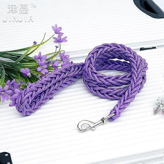 8Strand Braided Nylon Dog Harness, Large Dog Leash for Pet Training, Running, and Safety – Durable Rope Leash for Dogs