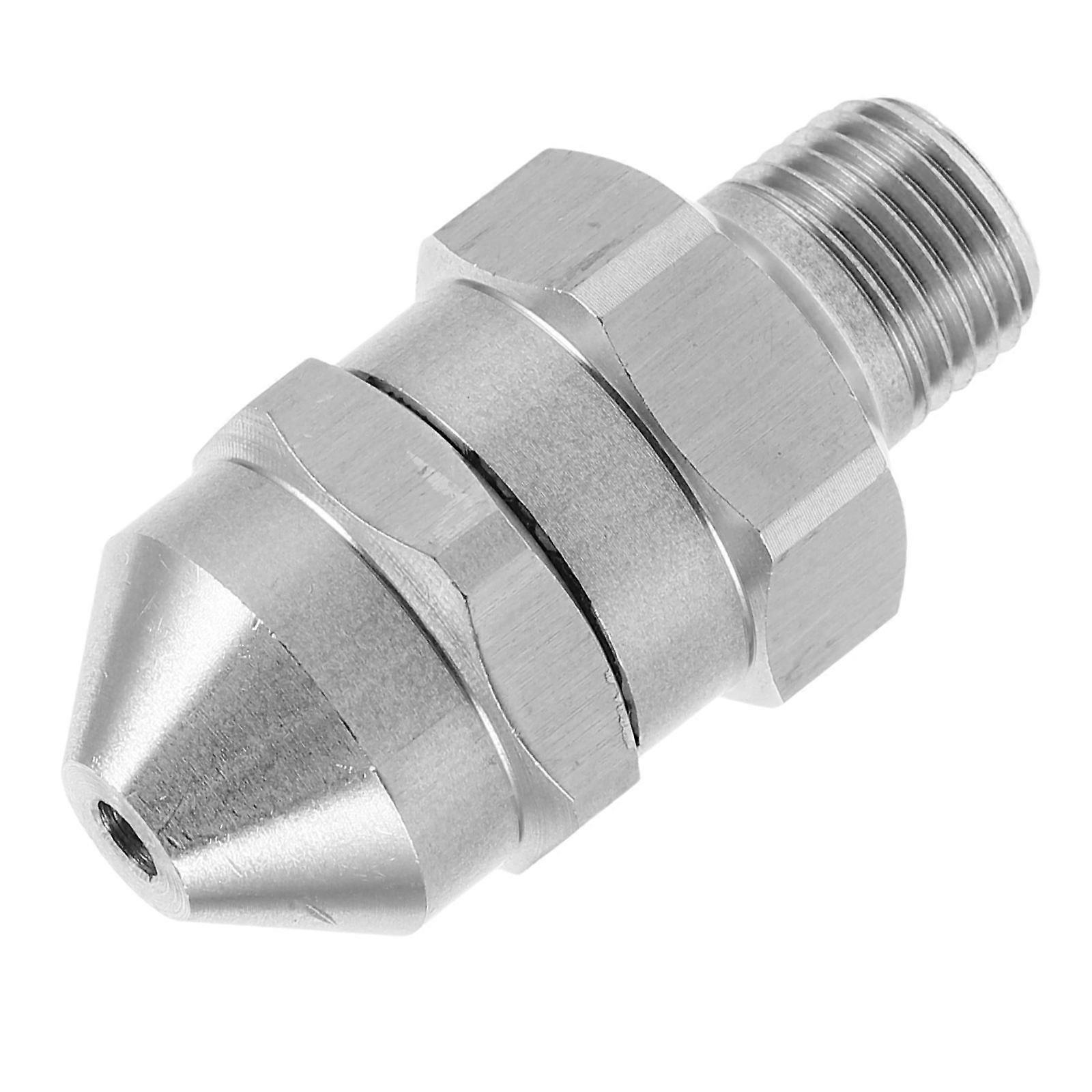 Water Nozzle For Car Wash Tools High Pressure Durability Silver Color 1Pcs