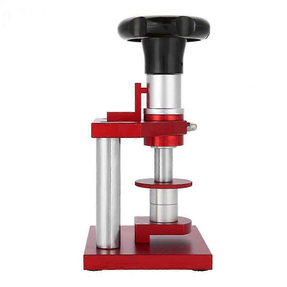 Watch Back Case Screw Type Closer Watch Press Tool Fitting Watch Repair Tool for Watchmakers in Red 1Set