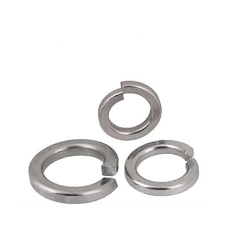 GB93 304 Stainless Steel Spring Washers M1.6 to M22, M14 Size, 10/50/100 Pieces, Secure Fastening Solutions