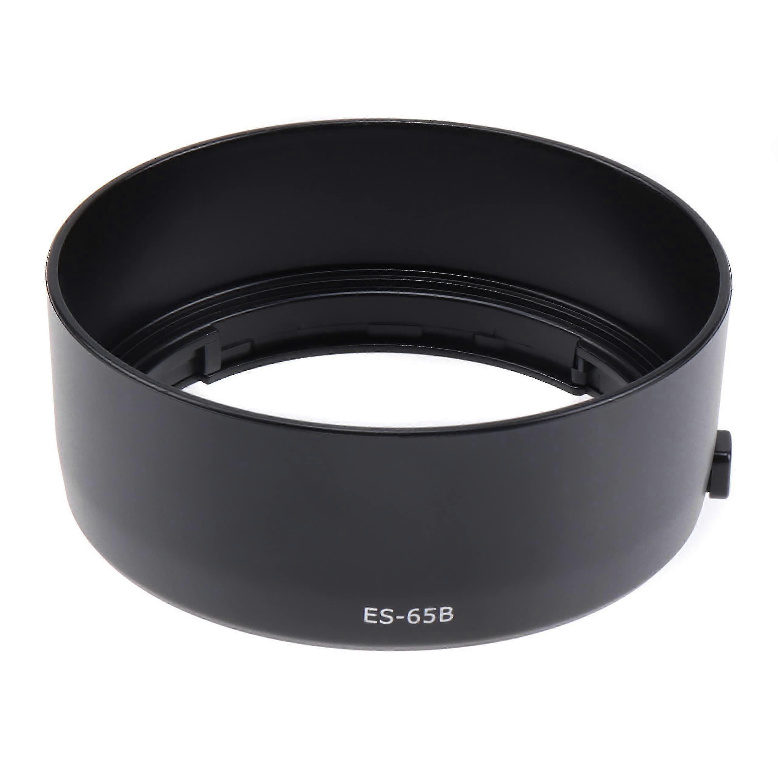 Es65b Lens Hood Es-65b For Canon Rf50mm F1.8 Stm Snap-on Bracket Can Be Installed In Reverse