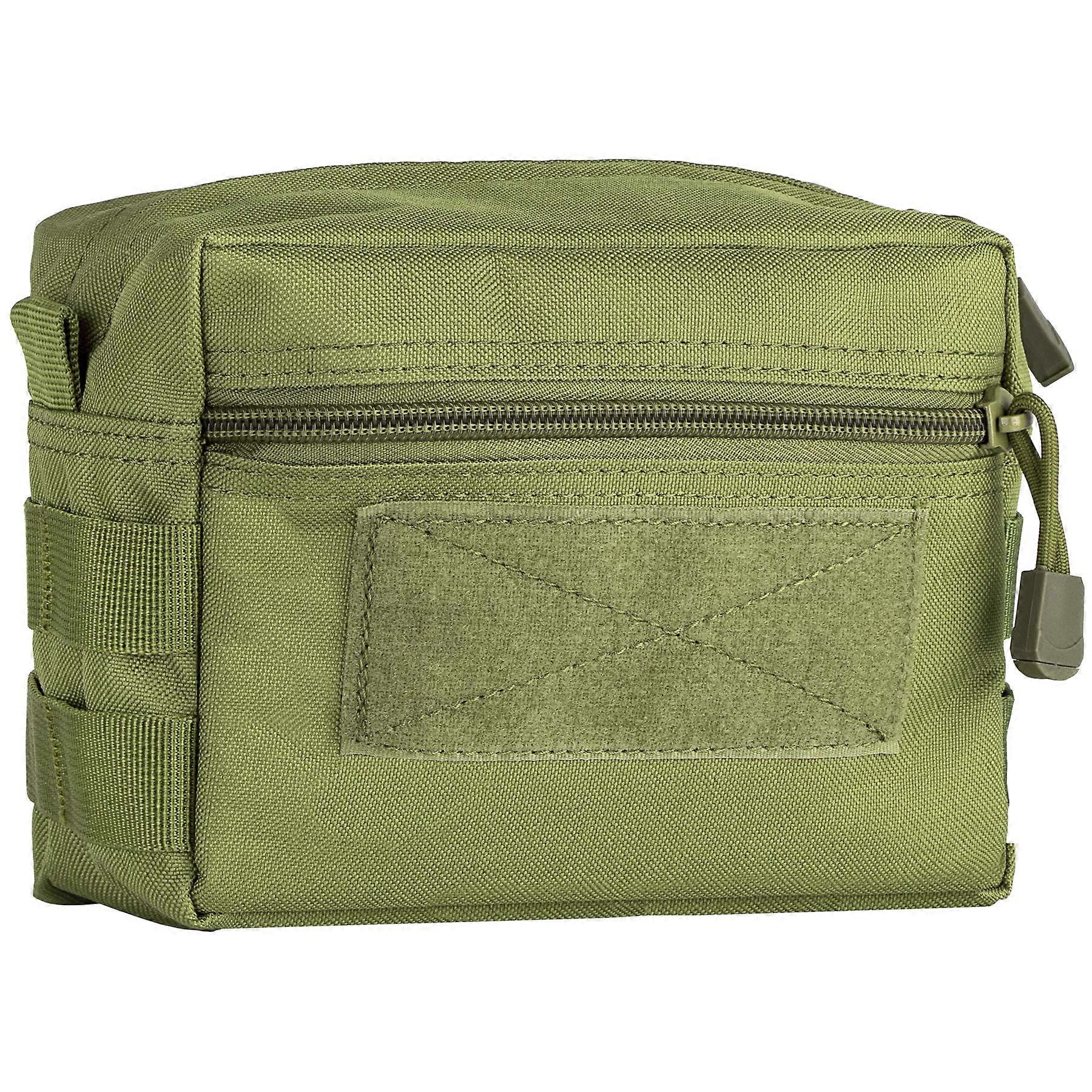 MOLLE Pouch MultiPurpose Tactical Compact WaterResistant Utility Gadget Gear Pouch Green  1 Pack