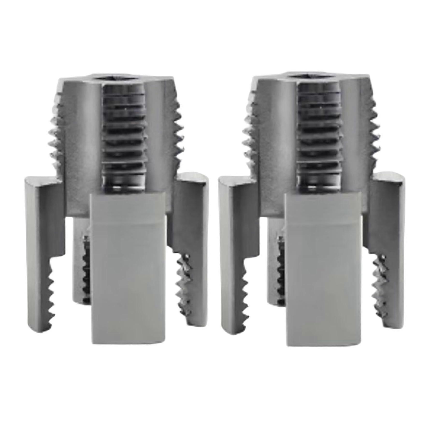 Pipe Threader - 2-Piece Internal & External Threading Tool For 1/2 And 3/4-Inch Pipe, Aluminum Plumbing Tool