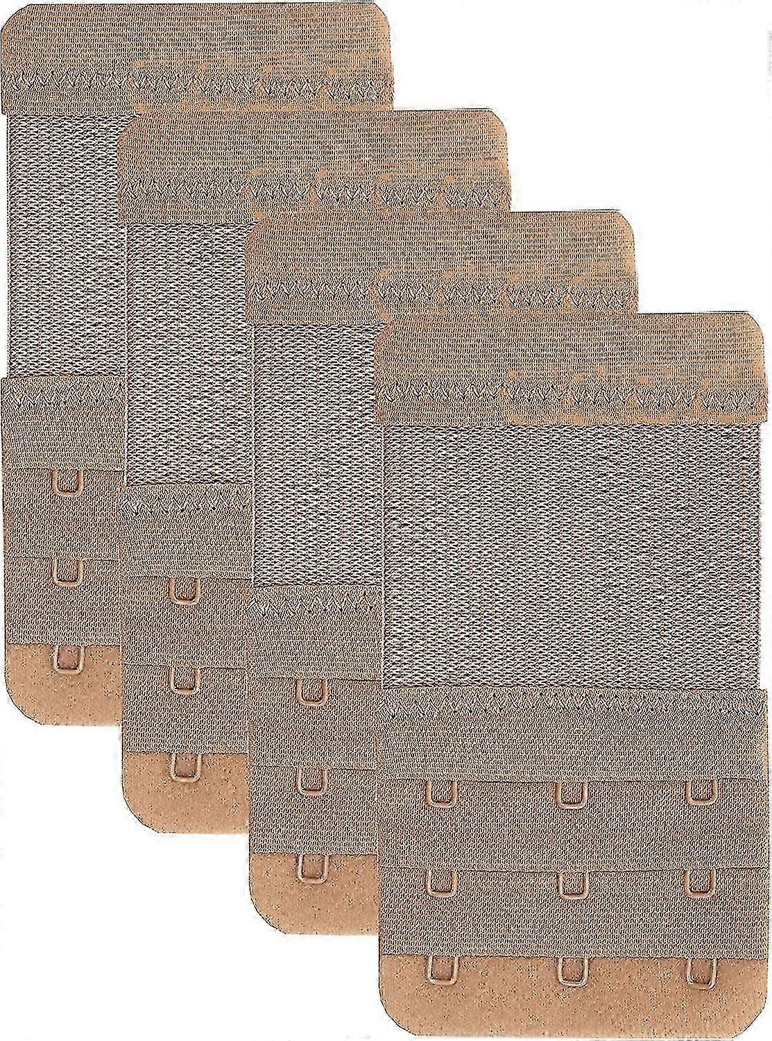 Women's Soft & Comfortable 3-Hook Bra Extender Strap