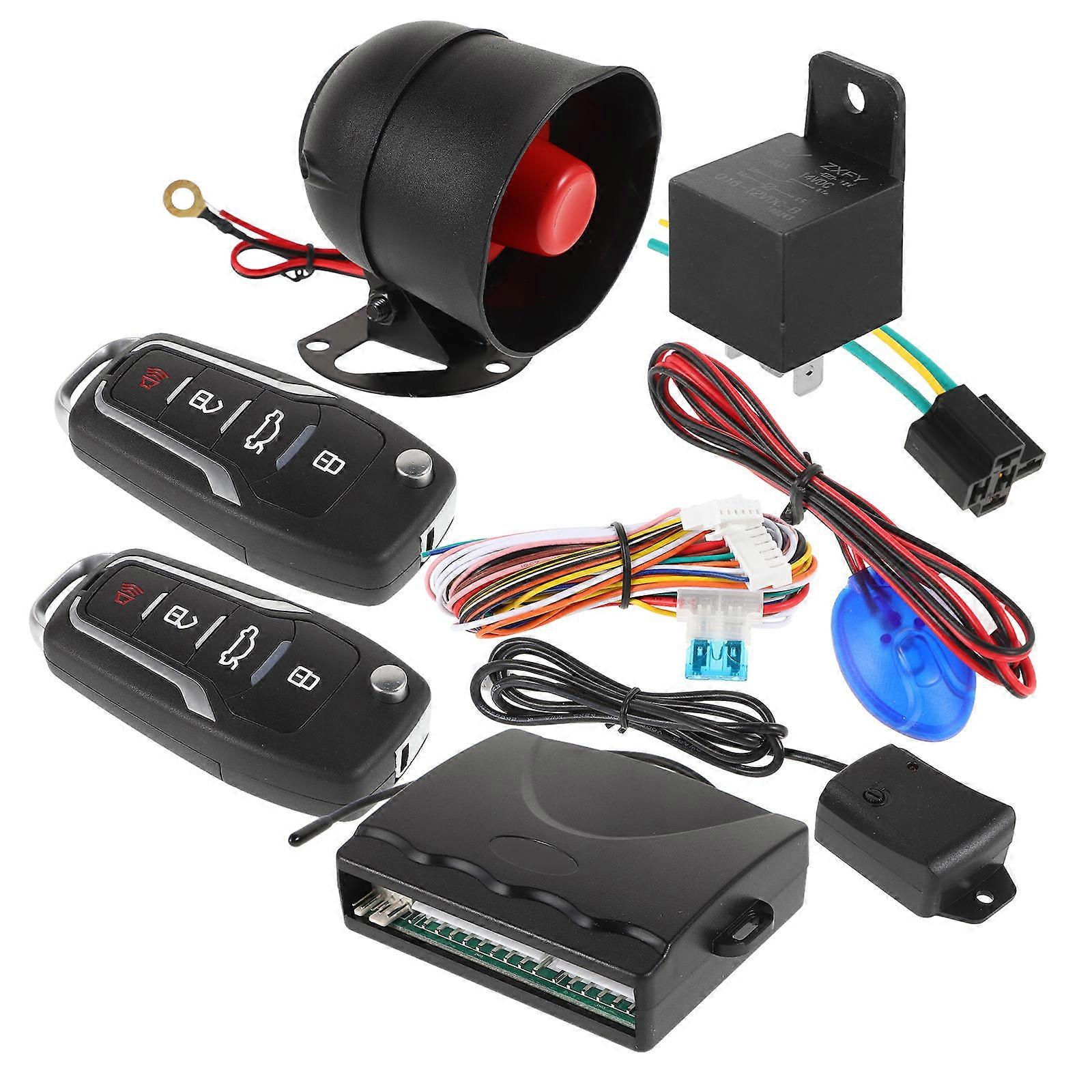 Automotive Remote Start Kit Car Alarms For Theft With Sound Easy Installation 1Set