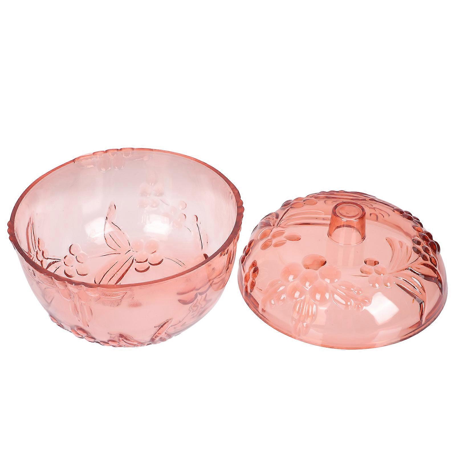 Snack Holders Dried Fruit Box Modern Food Storage Material Round Shape Bakery 1Pack