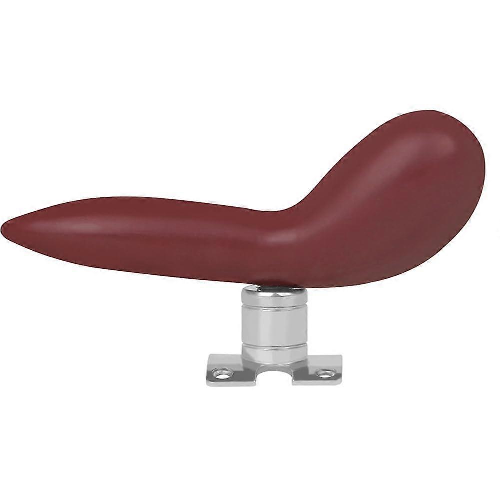 Red Bassoon Finger Rest, Detachable, Silver-Plated Base, Hand Rest For Bassoon