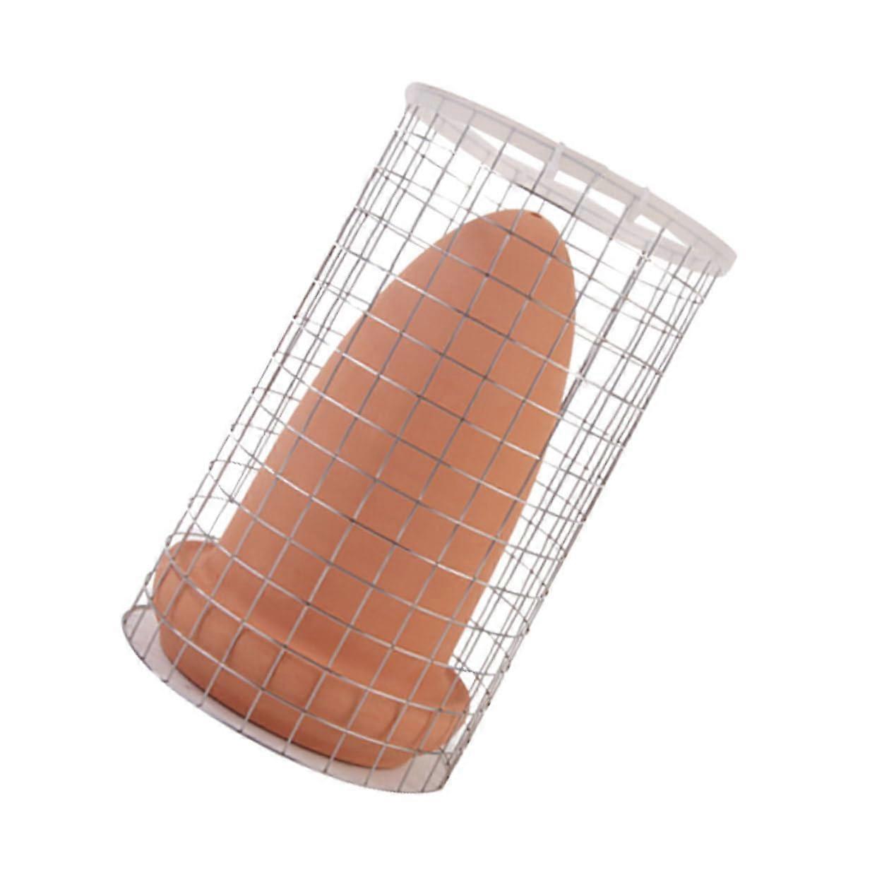 Angelfish Breeding Bucket For Spawning Aquarium Decor, Durable Material, Easy To Clean, 20.0 X 11.0 X 11.0 Cm, Chocolate